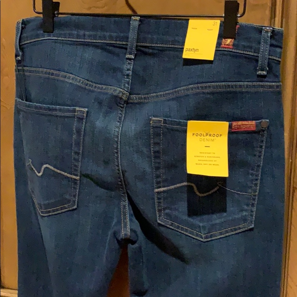 NWT 7 for All Mankind Men’s Paxtyn Skinny Jeans